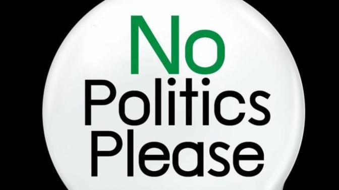 Would be date someone who's has no interest in politics?