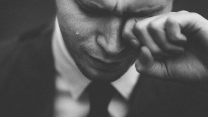 Do some really get upset over men crying?