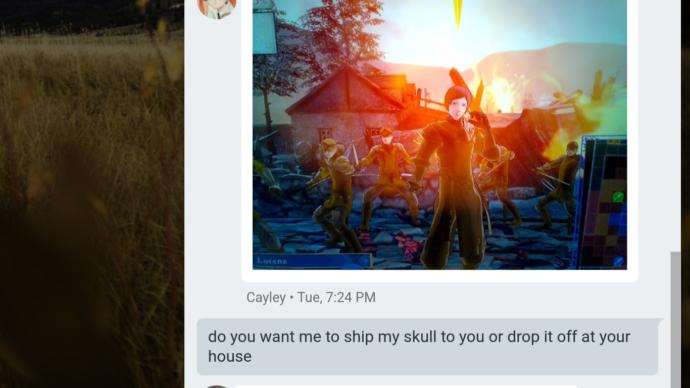 They always send me strange stuff with no context