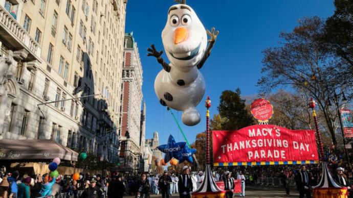 If you could pick any character for the Thanksgiving parade to have a float, which one would it be?