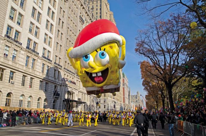 If you could pick any character for the Thanksgiving parade to have a float, which one would it be?