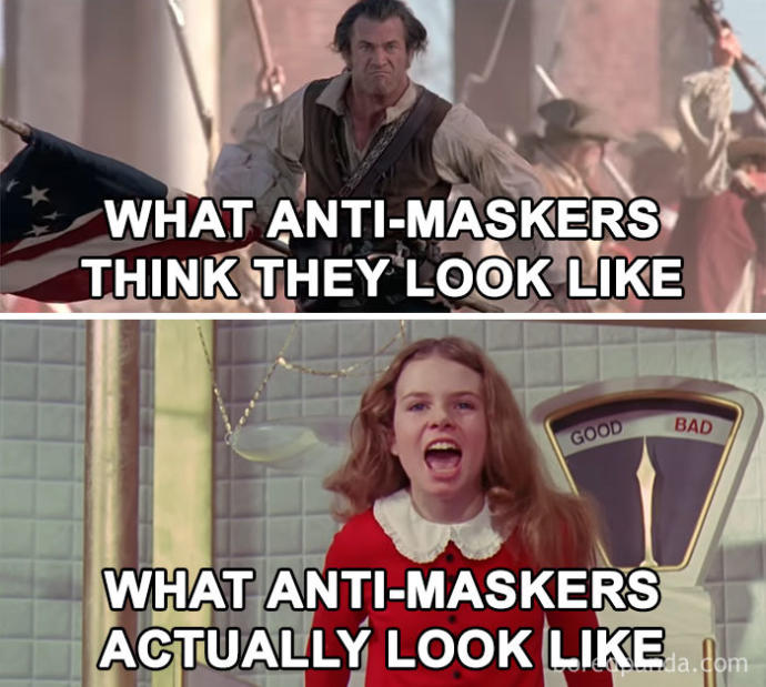 Whats your reason for not wearing a mask?