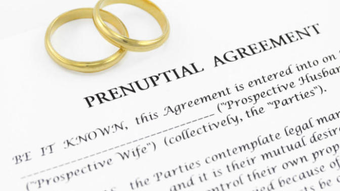 Would you accept a prenuptial agreement marriage?