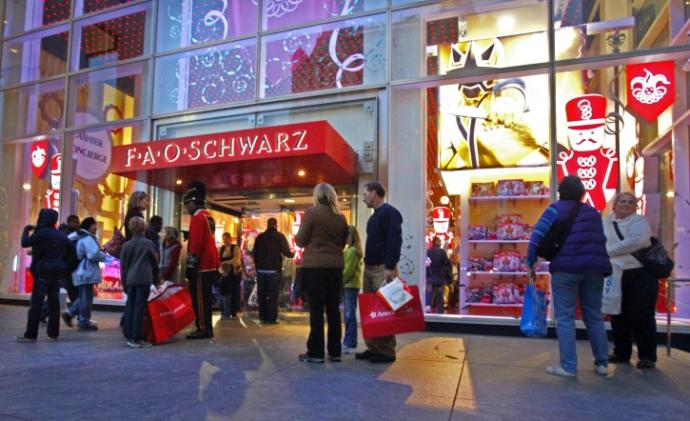 If you were to go into an FAO Schwarz Store and you were allowed to take one thing for free, what would it be?