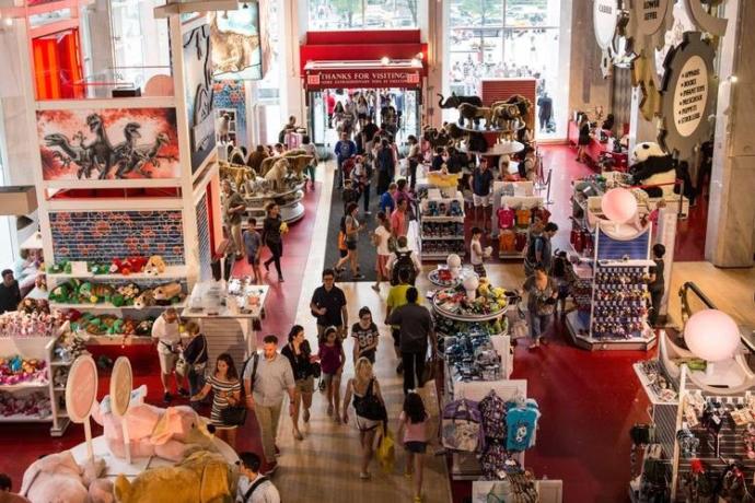 If you were to go into an FAO Schwarz Store and you were allowed to take one thing for free, what would it be?
