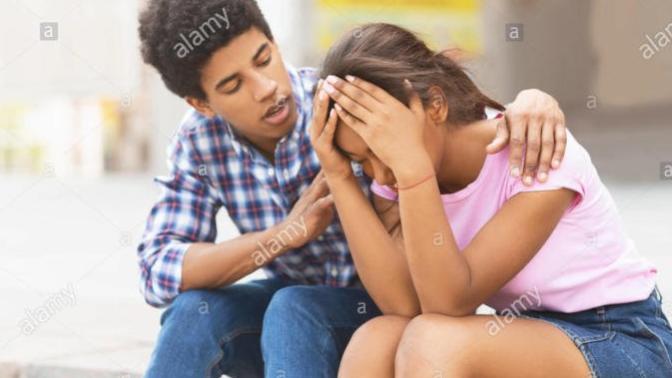 How do you comfort someone who's lonely because they are separate from their partner?