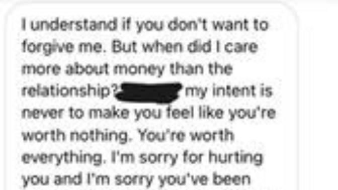 An ex reached out after a few months breakup, then act like a friend? would u forgive him if u were me?