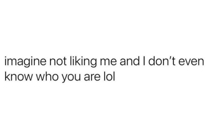 Do you have haters you don't even know?