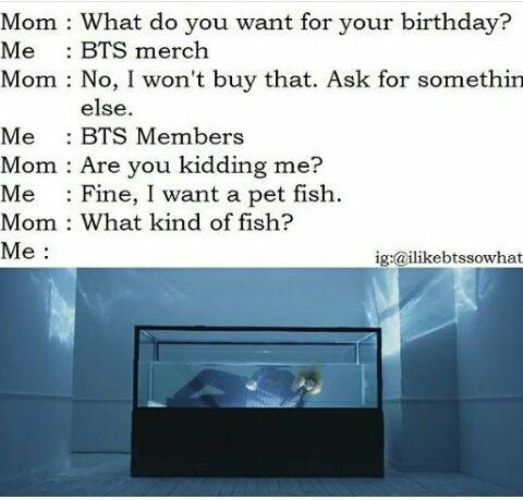 sadly I didnt get Kim Taehyung in an aquarium🥺