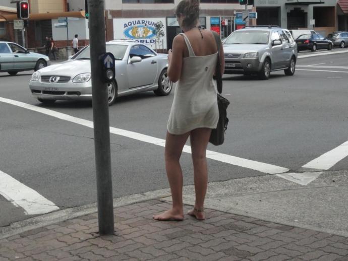 Why do a lot of people walk barefoot out in the streets nowadays?
