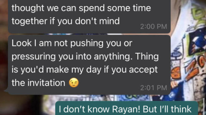 Guys is this supposed to be a date or a friendly invitation?