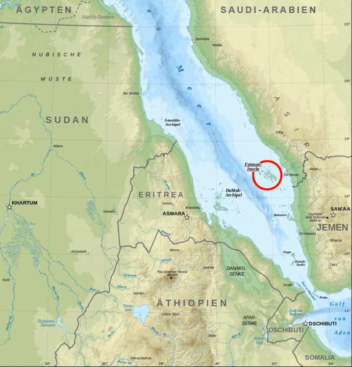 The Farasan Island.