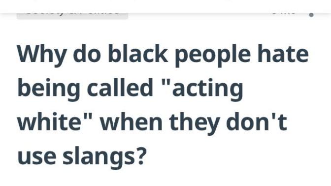 Are people like this the reason we still have racism in America?