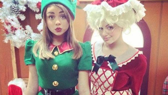 War on Christmas. Do you find chicks dressed up as Christmas elves & Mrs Santa outfits sexy or should this be banned?