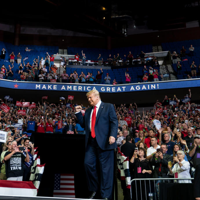 How would you rate the whole of President Trumps 4-year term as President?