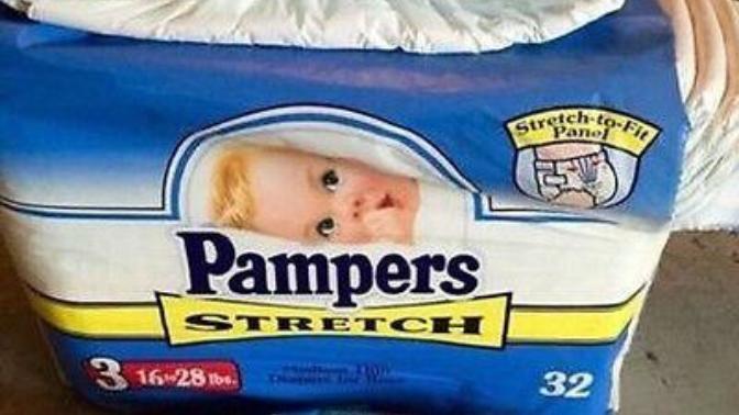 What diaper brand did your parents use to diaper you?