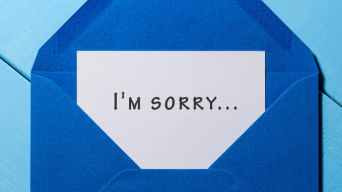 Is an apology 16 years later too late?
