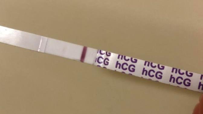 Does this pregnancy test look positive?