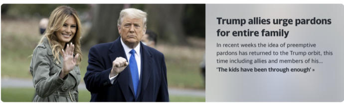 Should Trump be able to pardon himself?