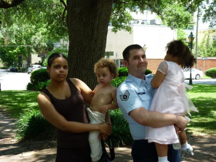 My husband and I a decade ago