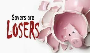 Are savers losers?