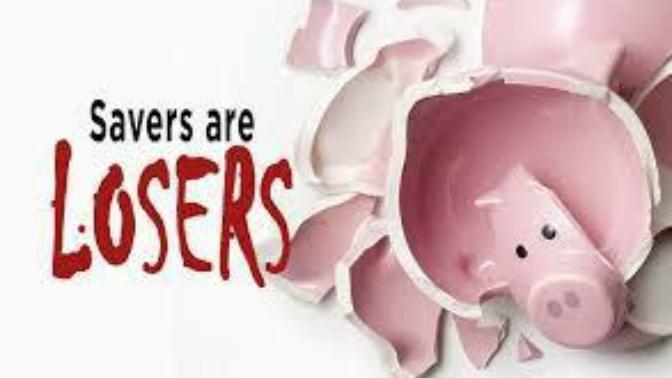 Are savers losers?
