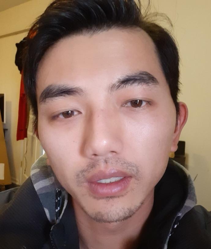 Beard on Asian guy?