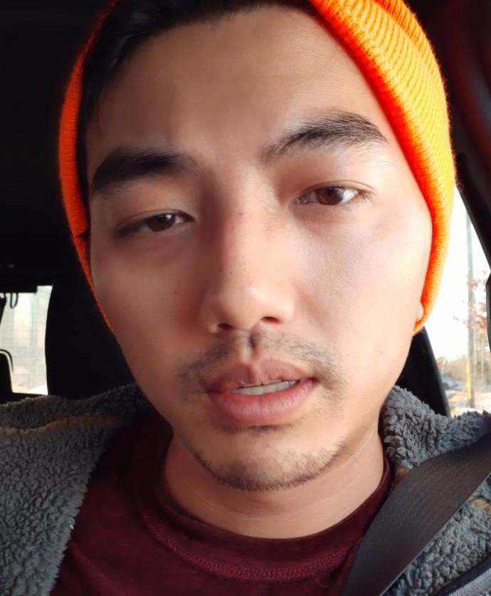 Beard on Asian guy?