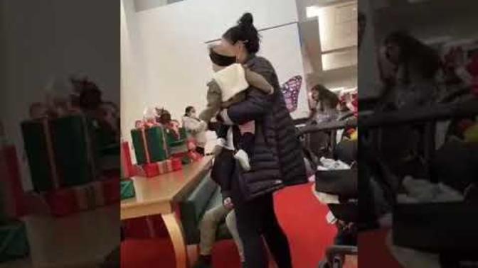 Mall Santa scolds kid for wanting a Nerf Gun for Christmas. What are your thoughts?