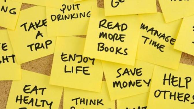What resolutions or New Year's Reso-lies will you be making and breaking to yourself on the eve of this 2021?