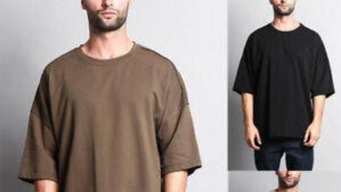 Is it attractive for men to wear really baggy t-shirts?