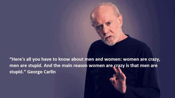 Who are the crazy ones? Men or women or both or neither?