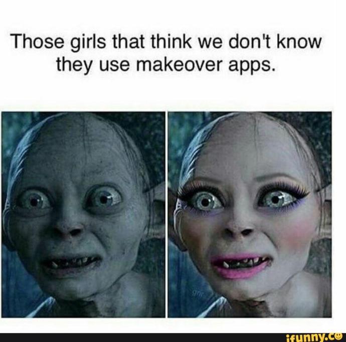Do you guys think it was rude of this girl to title this video "the power of makeup"?