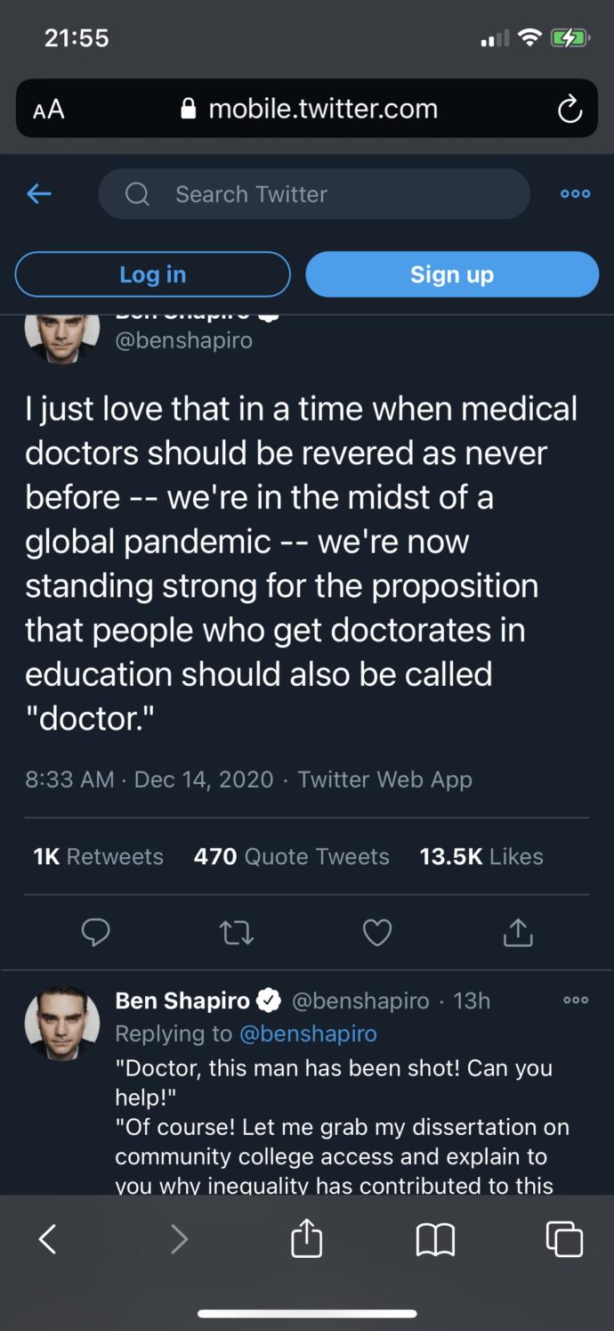 Do you believe Ben Shapiro suffers from little man syndrome?