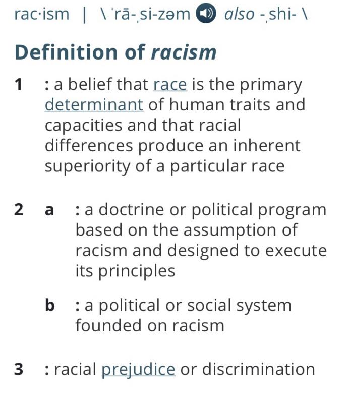 You can't be racist to white people: Hmm🤔 yes, or no, do explain?