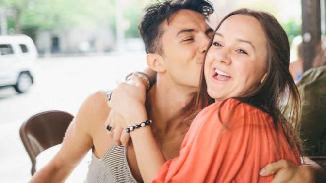 Is it okay for friends to kiss?