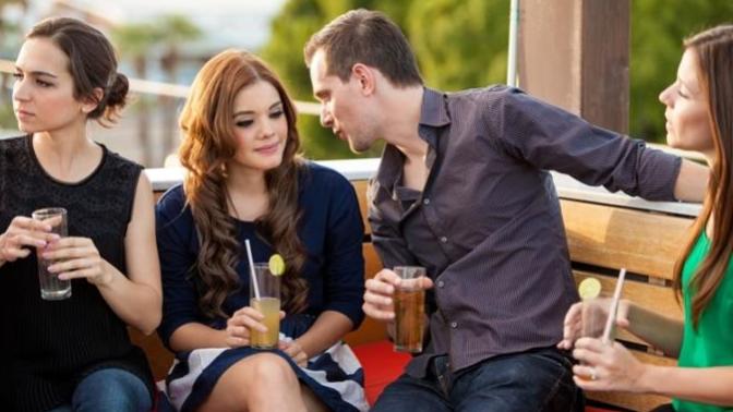 How does a lady get a guy to stop talking sexually and flirting to her?