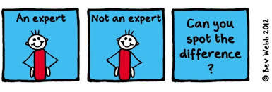 What are you and expert at?