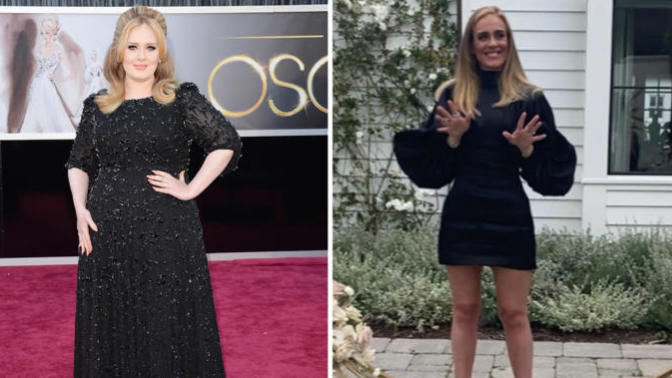 Do you like Adele before or after her weight loss?