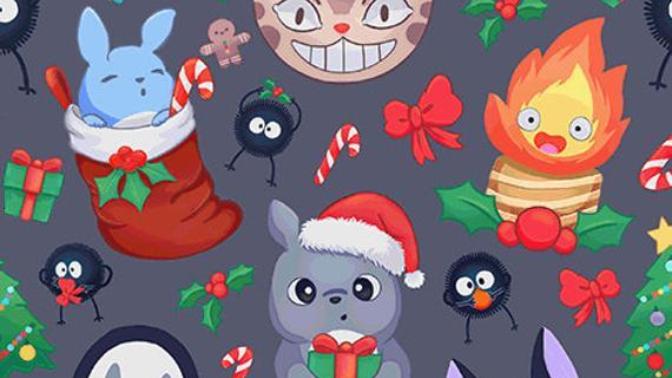 Which of these Studio Ghibli Christmas images should I use as my header photo?