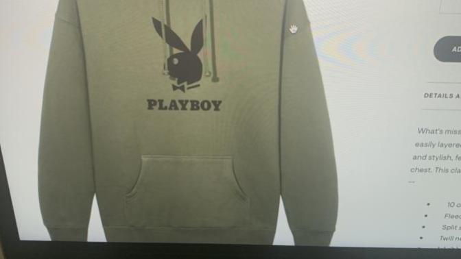 Can I get this playboy hoodies for my 16 year old brother soon to be 17 in Jan or to young to wear playboy?