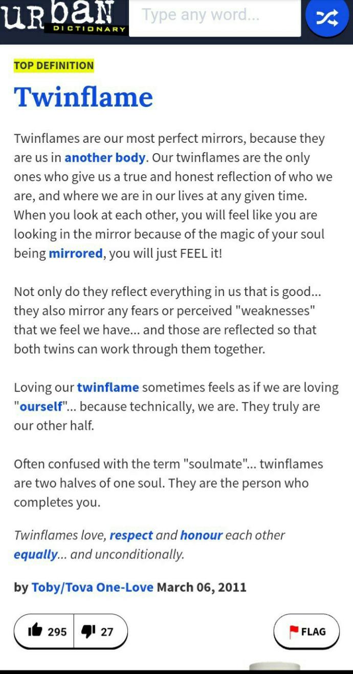 Do you believe in twin flames?