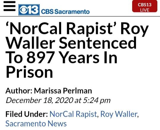 Rapist in ca gets 897 years in jail for his crime what could of been a better punishment?
