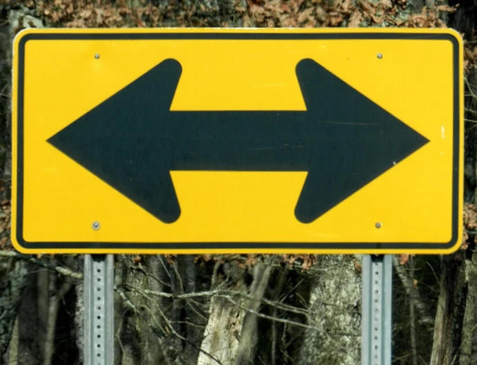 You’re LOST & You Have THREE Choices Do You Turn Left, Right Or Turn Around?