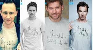 So do you believe male celebrities wearing support feminism shirts actually support feminism or is it all just a simple publicity stunt?