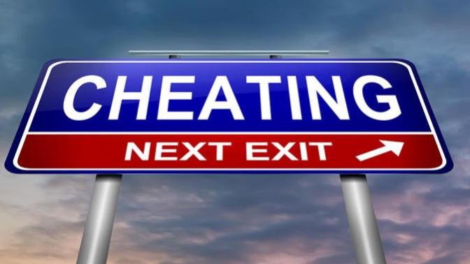 Why would a guy NOT admit to cheating?