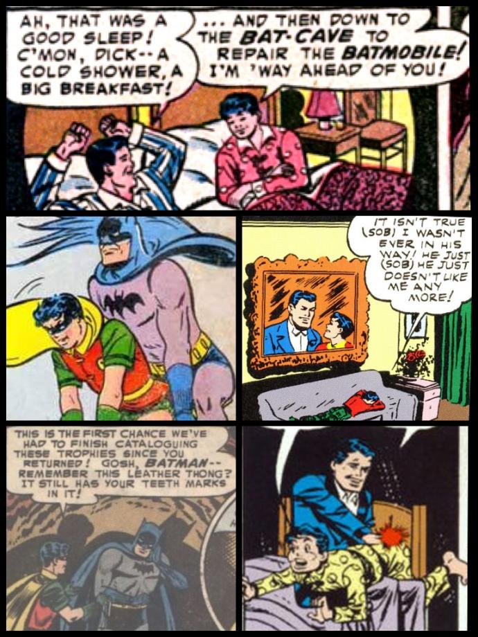 Batman!! Is Robin a victim of an abusive toxic relationship with Batman?