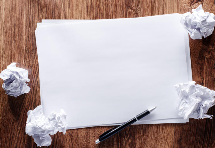If You Were Handed A Blank Piece Of Paper What Would You Do With It?