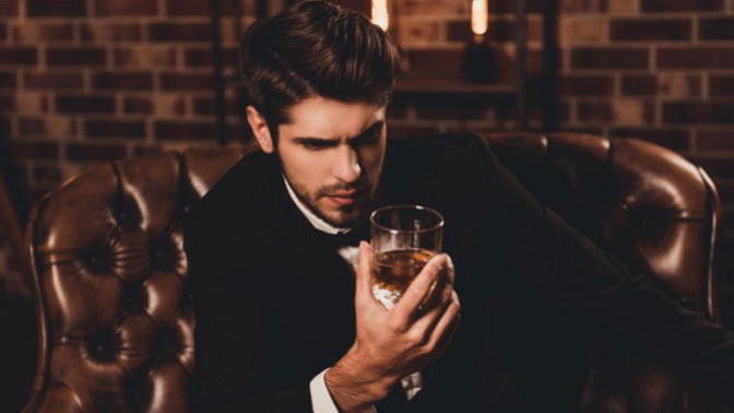 Why do we men drink whisky and beer instead of cocktails?