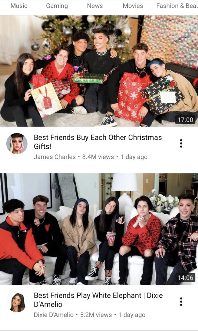Do you like James Charles?